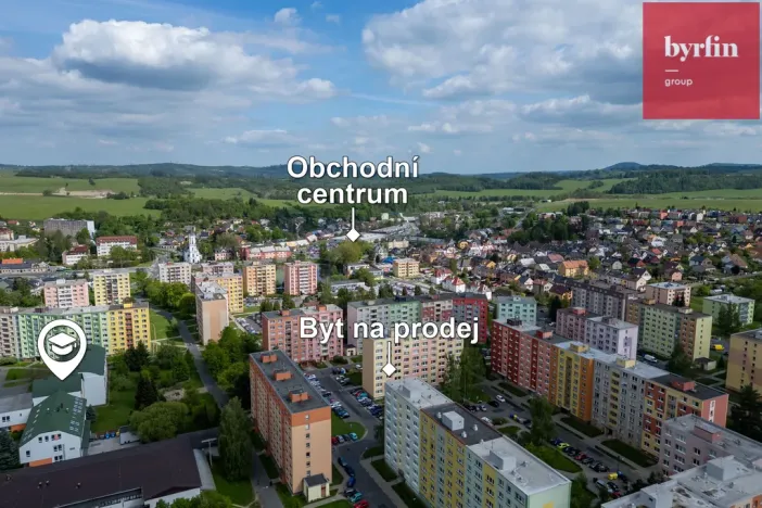 Prodej bytu 3+1, Bruntál, Dělnická, 72 m2