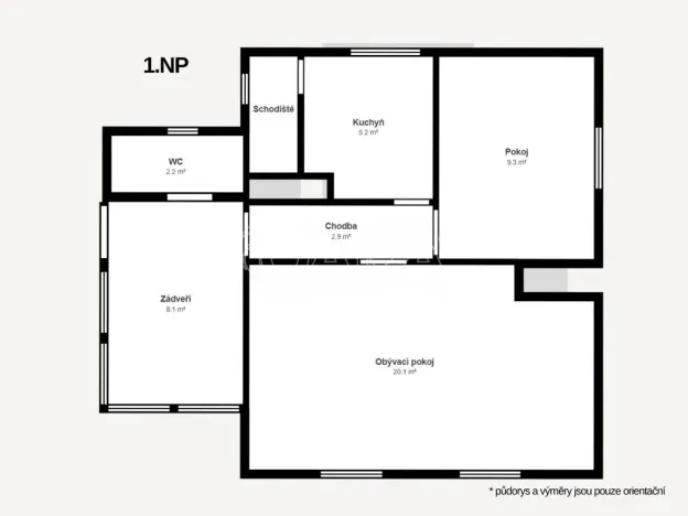 Prodej chaty, Rozsochy, 85 m2