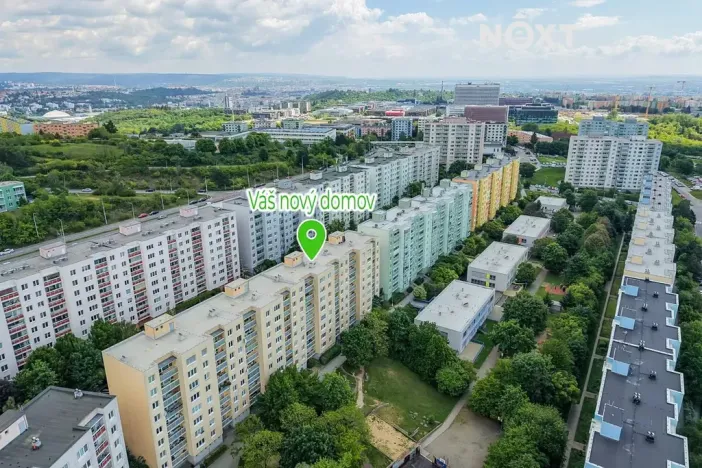 Prodej bytu 2+kk, Brno, Oblá, 49 m2