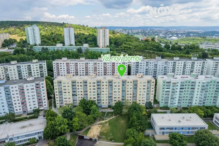 Prodej bytu 2+kk, Brno, Oblá, 49 m2