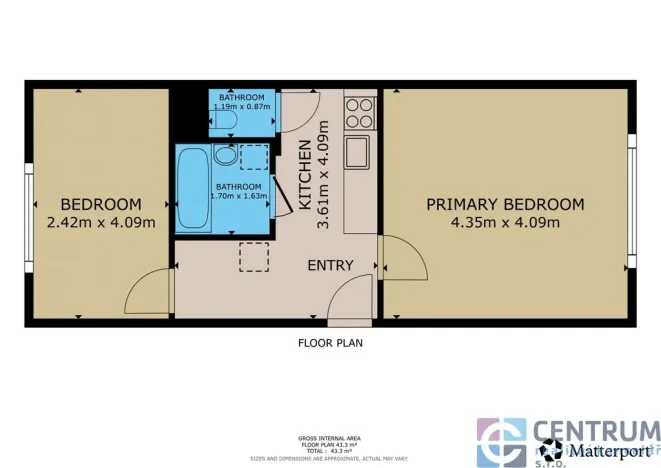 Prodej bytu 1+1, Stráž pod Ralskem, Máchova, 41 m2