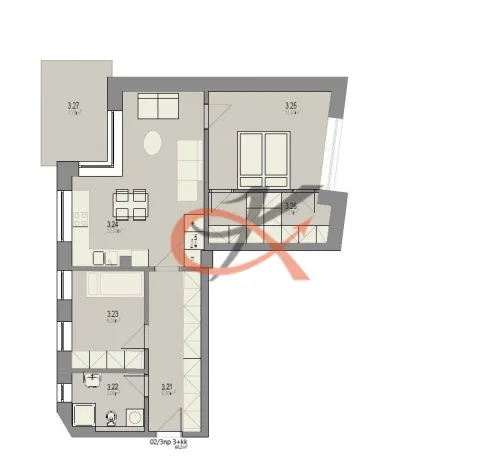 Pronájem bytu 3+kk, Rožnov pod Radhoštěm, Palackého, 66 m2