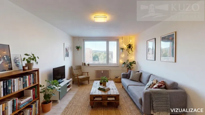 Pronájem bytu 2+kk, Příbram, Šachetní, 43 m2