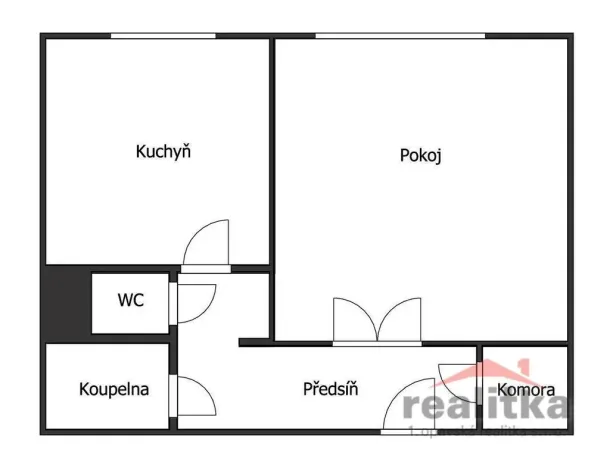 Pronájem bytu 1+1, Opava - Kylešovice, Bílovecká, 38 m2
