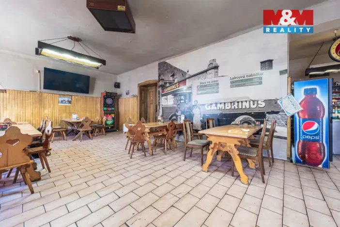 Prodej restaurace, Chomutov, Husova, 308 m2
