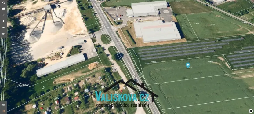 Prodej komerčního pozemku, Hulín, 7249 m2
