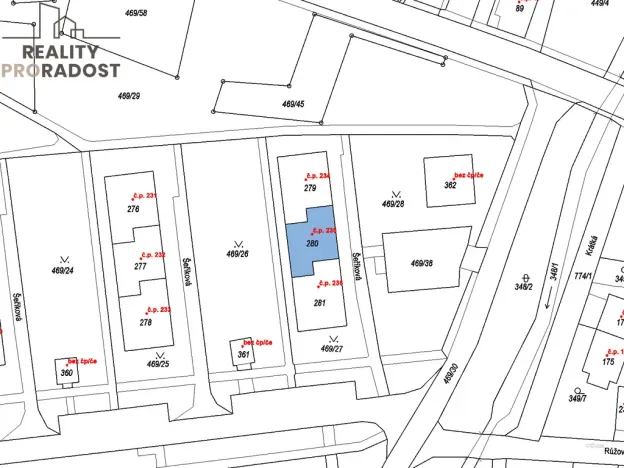 Prodej bytu 3+1, Krupka, Šeříková, 83 m2
