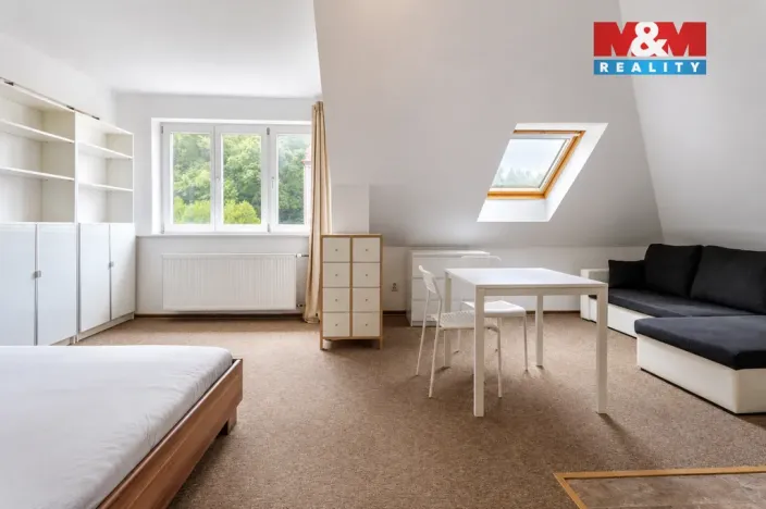 Pronájem bytu 1+kk, Praha - Libeň, Kundratka, 42 m2