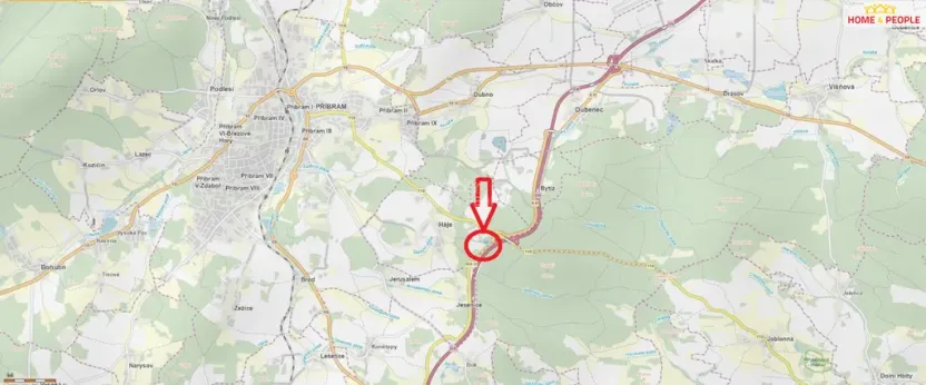 Prodej lesa, Háje, 4000 m2