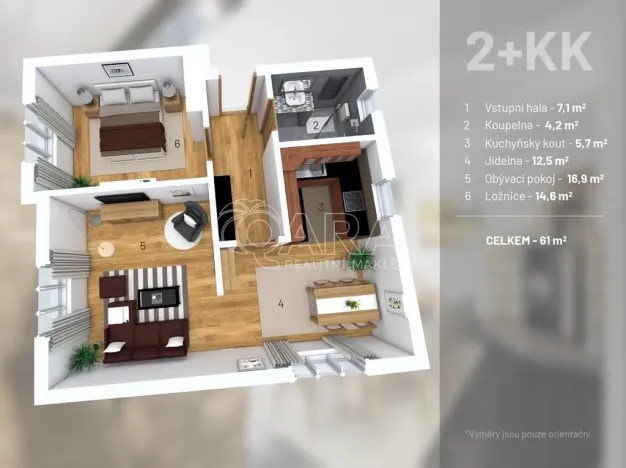Prodej bytu 2+kk, Říčany - Radošovice, nám. Československé armády, 85 m2