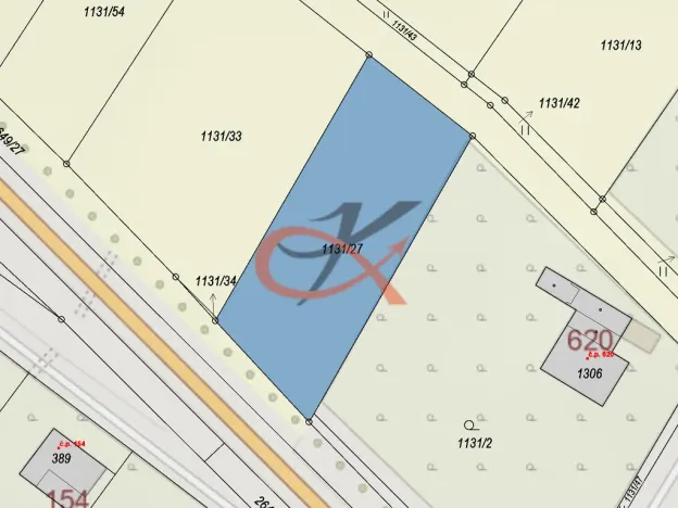 Prodej pozemku pro bydlení, Dolní Bečva, 1163 m2