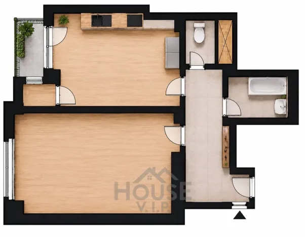 Prodej bytu 2+kk, Praha - Vršovice, Ruská, 51 m2