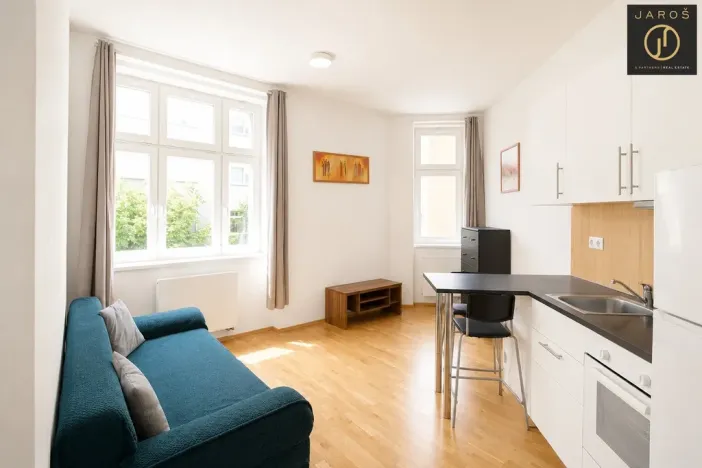 Pronájem bytu 1+kk, Praha - Libeň, Lihovarská, 25 m2