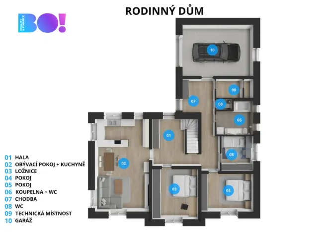 Prodej rodinného domu, Kunčice pod Ondřejníkem, 250 m2