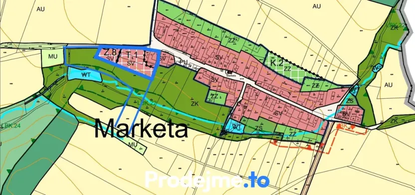 Prodej pozemku pro bydlení, Písečné - Marketa, 16909 m2