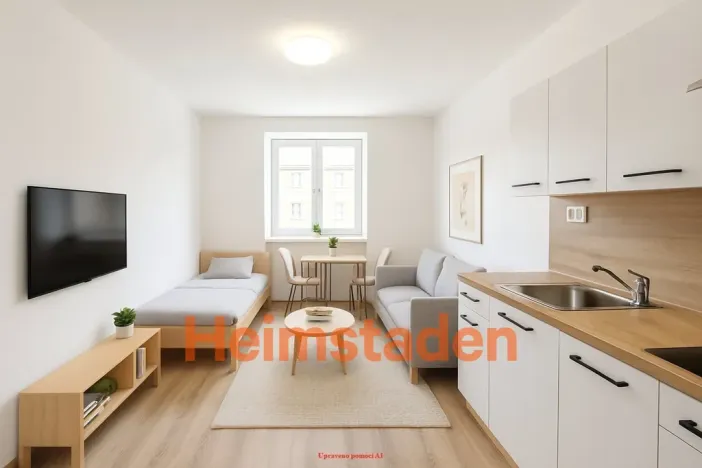 Pronájem bytu 1+kk, Havířov - Město, Mírová, 17 m2