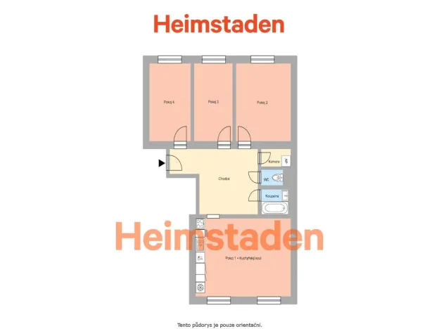 Pronájem bytu 4+kk, Havířov - Město, Hlavní třída, 88 m2
