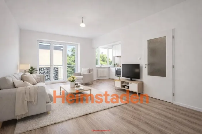 Pronájem bytu 2+kk, Ostrava - Mariánské Hory, Zelená, 59 m2