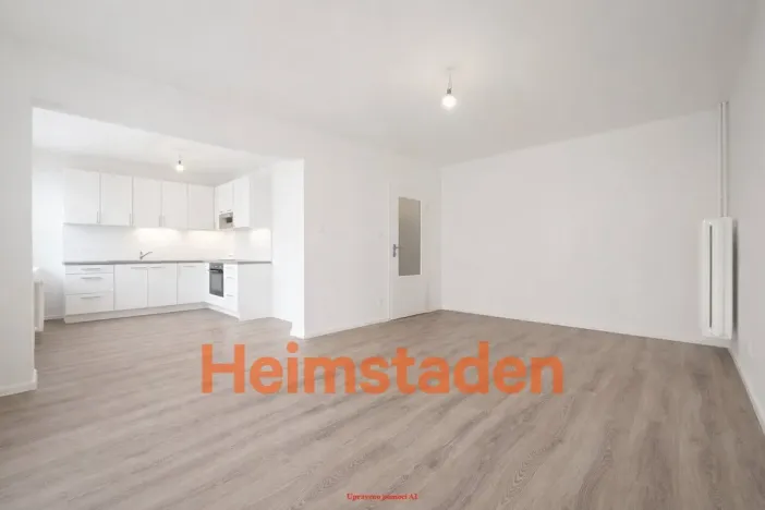 Pronájem bytu 2+kk, Ostrava - Mariánské Hory, Zelená, 59 m2