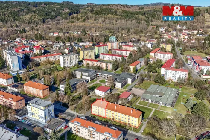 Pronájem bytu 2+1, Mariánské Lázně - Úšovice, Skalníkova, 52 m2
