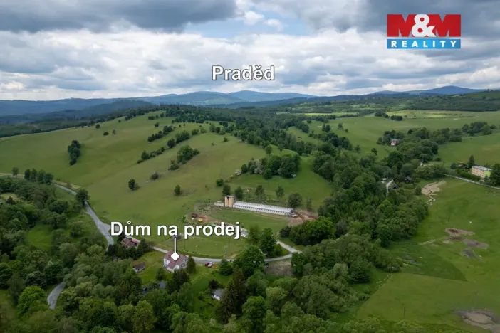 Prodej rodinného domu, Holčovice - Jelení, 224 m2