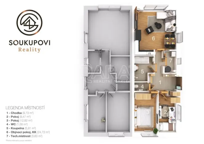 Prodej rodinného domu, Olešná, 68 m2