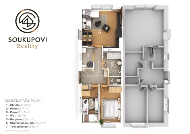 Prodej rodinného domu, Olešná, 68 m2