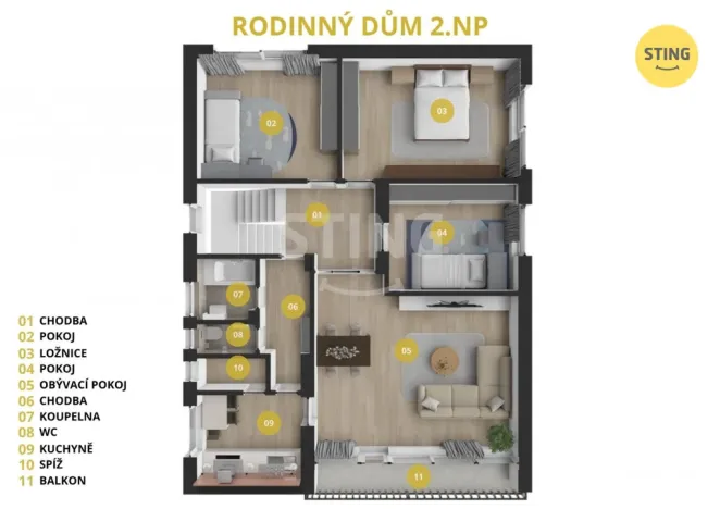 Prodej rodinného domu, Nová Paka, Husitská, 220 m2