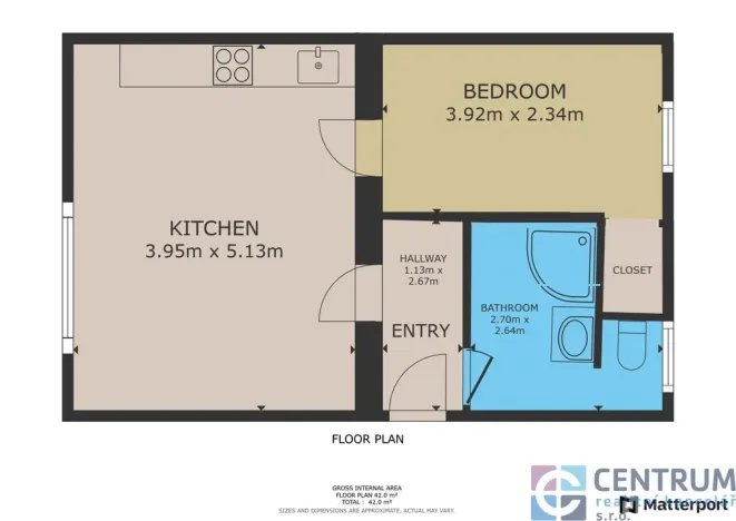 Pronájem bytu 2+kk, Velké Hamry, 38 m2
