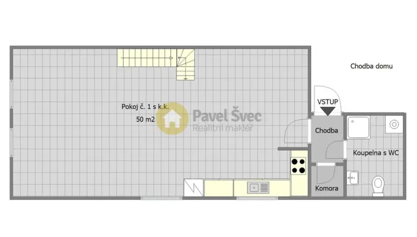 Pronájem bytu 3+kk, Strakonice - Strakonice I, Havlíčkova, 90 m2