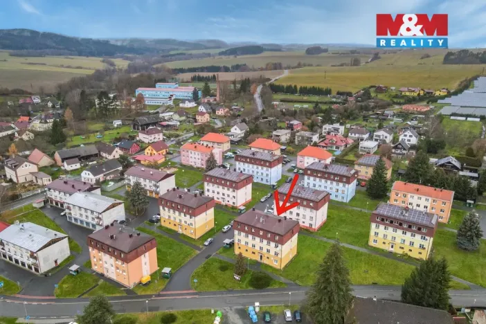 Pronájem bytu 2+kk, Bělá nad Radbuzou, Na výsluní, 39 m2