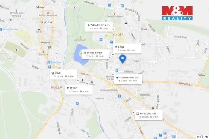 Pronájem bytu 3+1, Mimoň - Mimoň I, Novopolní, 72 m2