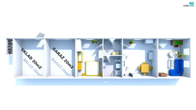 Prodej chalupy, Pečky - Velké Chvalovice, Pečecká, 75 m2