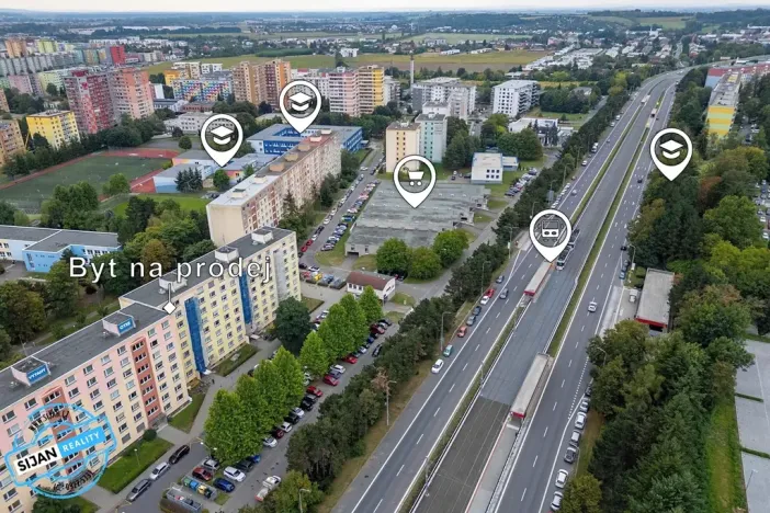 Prodej bytu 2+1, Olomouc, Heyrovského, 58 m2