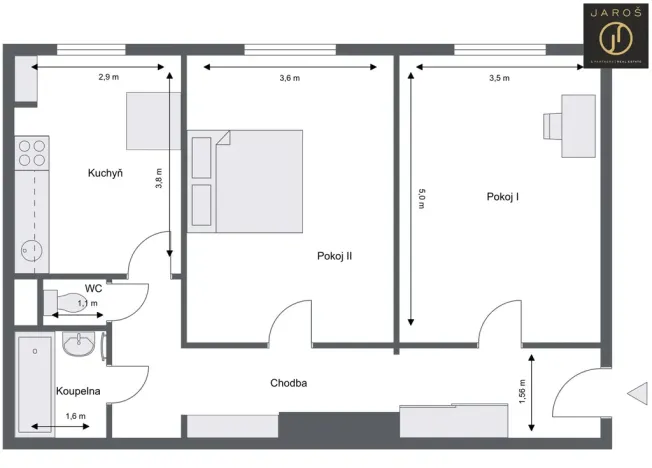Pronájem bytu 2+1, Praha - Strašnice, Nučická, 65 m2