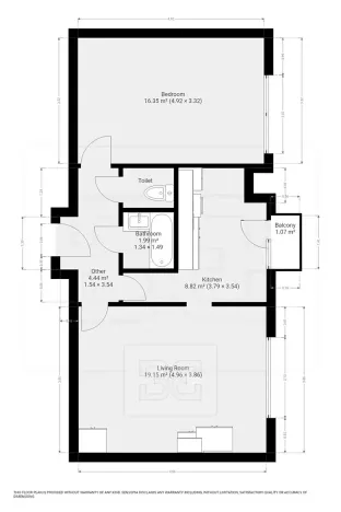 Pronájem bytu 2+1, Praha - Záběhlice, Na Chodovci, 53 m2