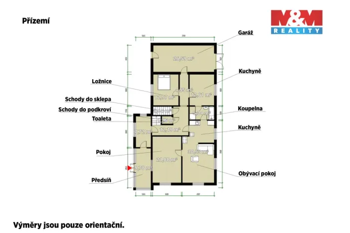 Prodej rodinného domu, Toužim - Prachomety, 215 m2