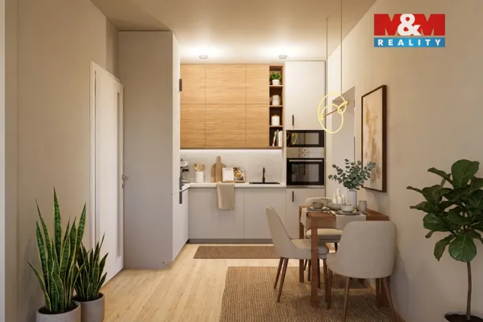 Prodej bytu 2+kk, Praha - Smíchov, Grafická, 43 m2