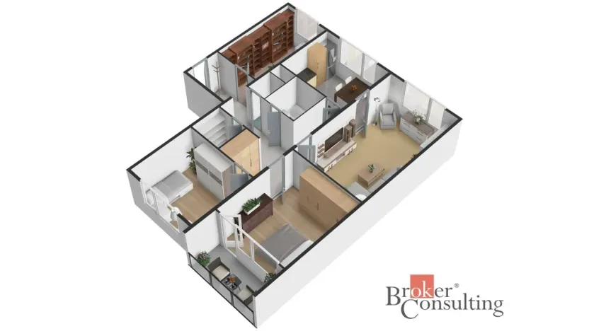 Prodej bytu 4+1, Planá, Bohušova, 96 m2