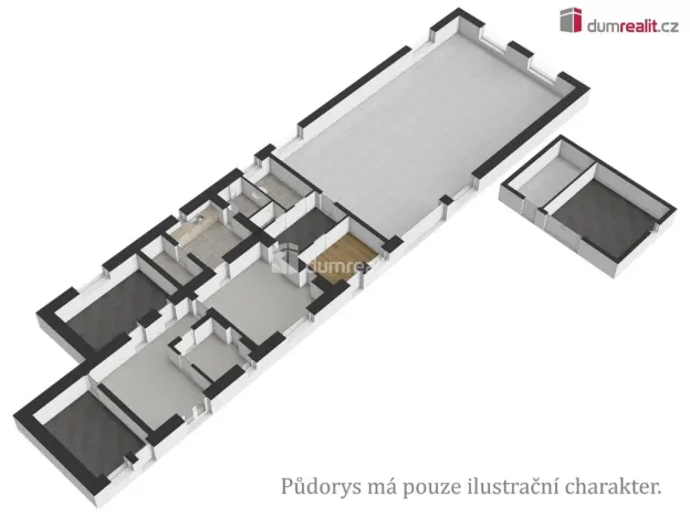 Prodej výrobních prostor, Láz, 340 m2