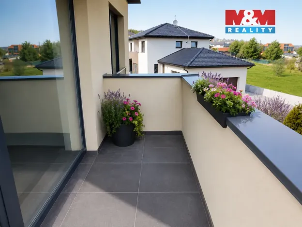 Pronájem bytu 2+kk, Řitka, Za Štěpnicí, 53 m2
