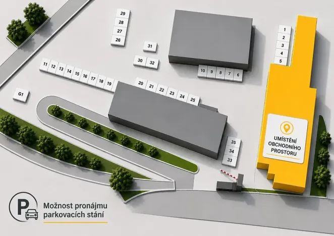 Pronájem obchodního prostoru, Syrovice, 29 m2