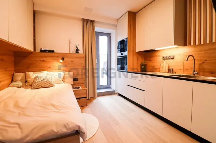Pronájem bytu 1+kk, Brno, Cyrilská, 19 m2