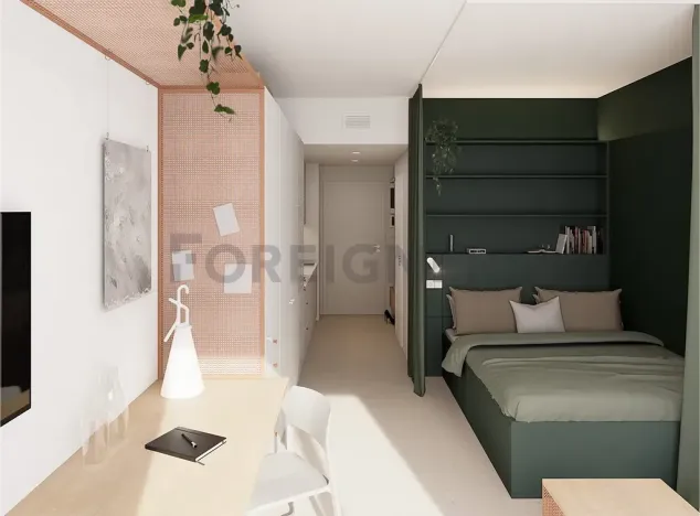 Pronájem bytu 1+kk, Brno, Jaselská, 22 m2