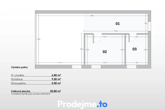 Prodej rodinného domu, Jemnice - Louka, 65 m2