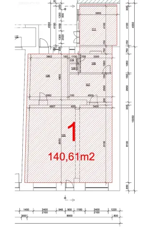 Pronájem obchodního prostoru, Hulín, nám. Míru, 141 m2