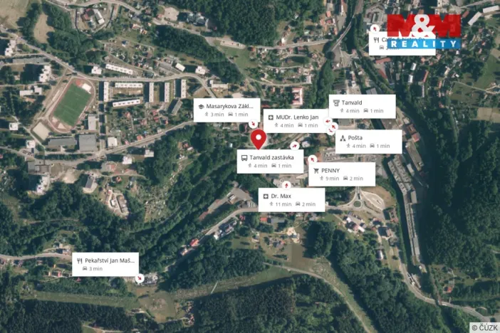 Prodej rodinného domu, Tanvald, Poštovní, 179 m2