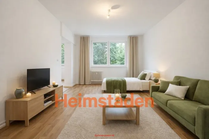 Pronájem bytu 1+kk, Karviná - Hranice, Slovenská, 30 m2