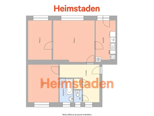 Pronájem bytu 3+1, Havířov - Šumbark, Boženy Němcové, 70 m2
