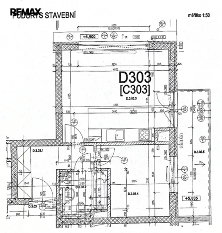 Pronájem bytu 2+kk, Praha - Kyje, Farkašova, 38 m2
